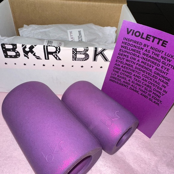 BKR Bottle Violet Sparkly Sleeves: Teeny ONLY - Picture 3 of 7